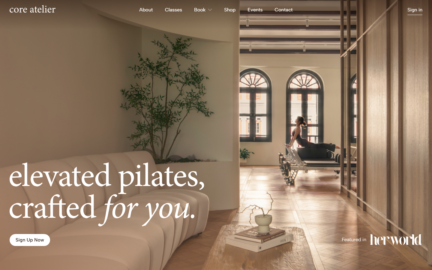 Portada de Core Atelier Pilates