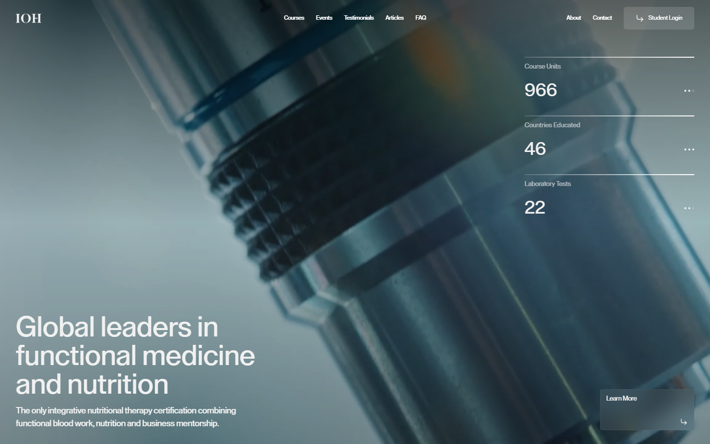Portada de Institute of Health